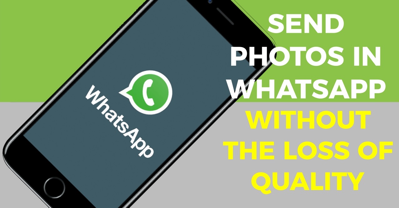 How to send original photos on WhatsApp without compression