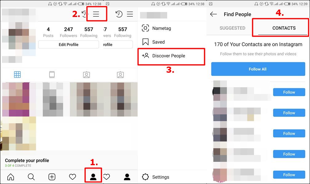 How To Find People on Instagram Using Phone Numbers