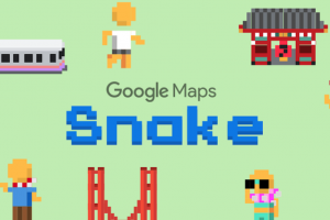 Google maps snake game