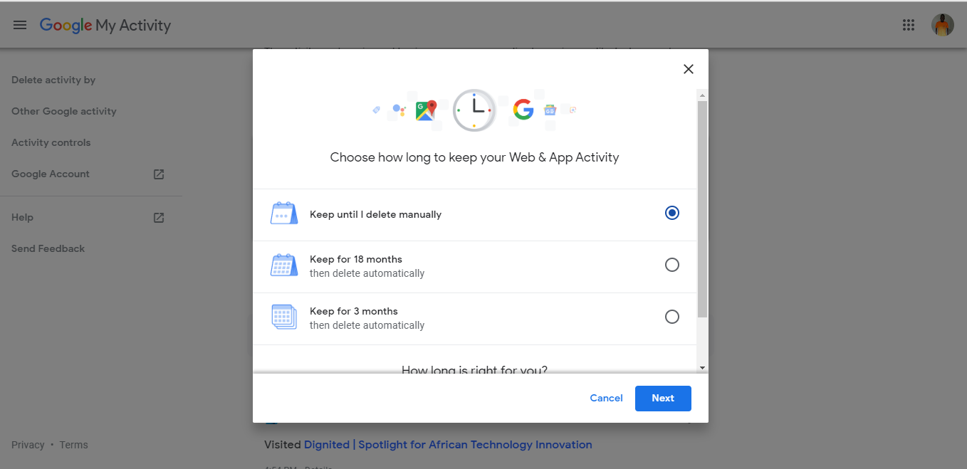 How to view  control or delete all your Google activity - 42