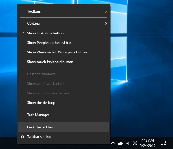 Windows Taskbar - Elements, Settings, and Shortcuts - Dignited