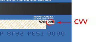 where is the cvv located on a debit card