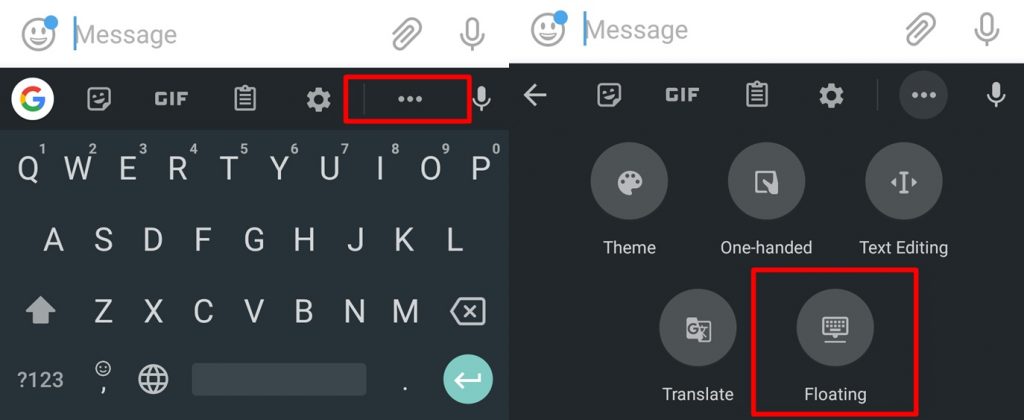 How To Enable Floating Mode In GBoard