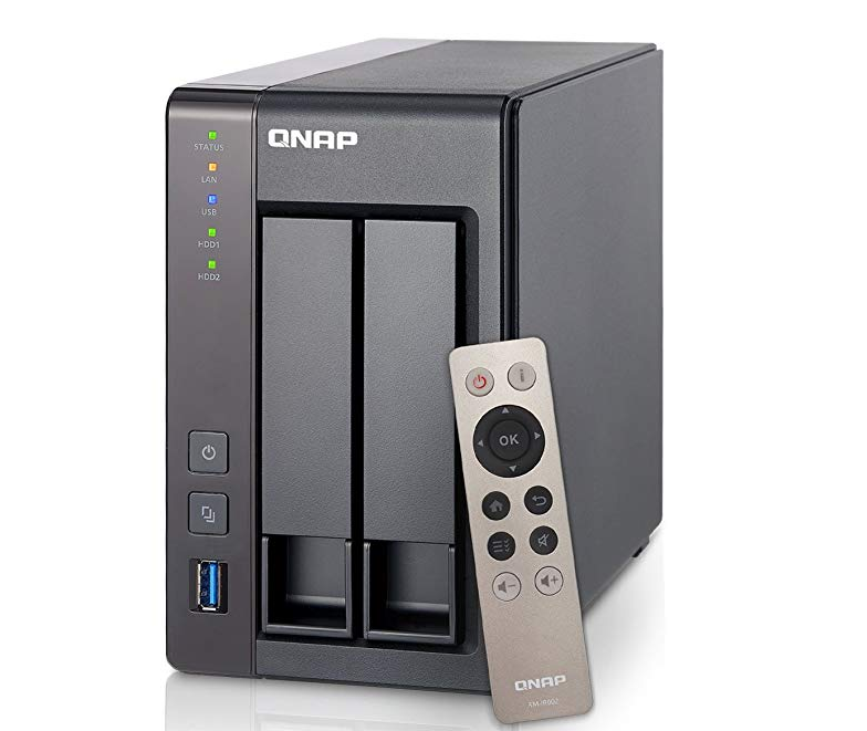 QNAP TS-251+ 2-Bay nas drive