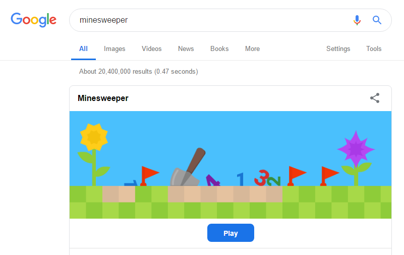 Google now lets you play solitaire and tic-tac-toe in search - The Verge