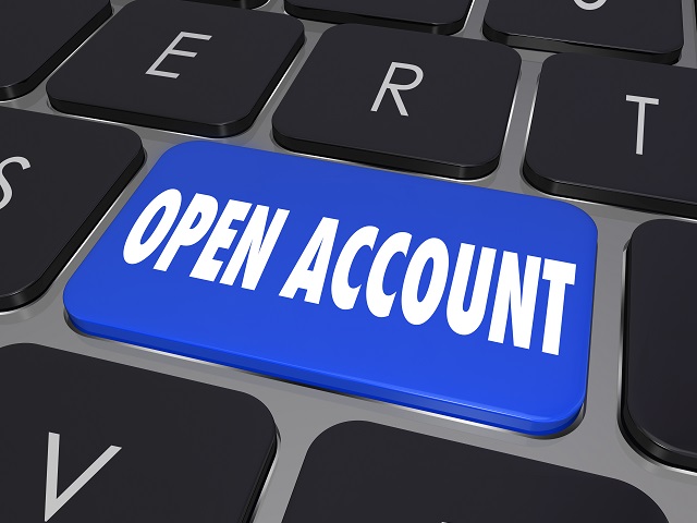 Online account opening