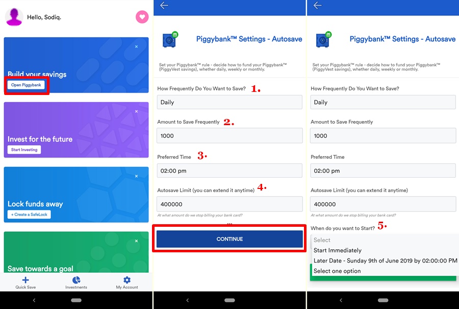 A Guide to Saving with PiggyVest App in Nigeria - 43