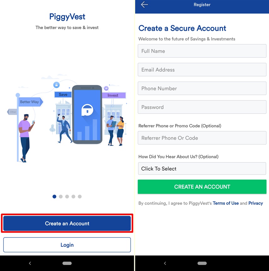 A Guide to Saving with PiggyVest App in Nigeria - Dignited