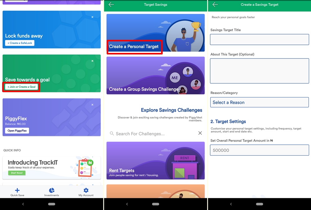 A Guide to Saving with PiggyVest App in Nigeria - 26