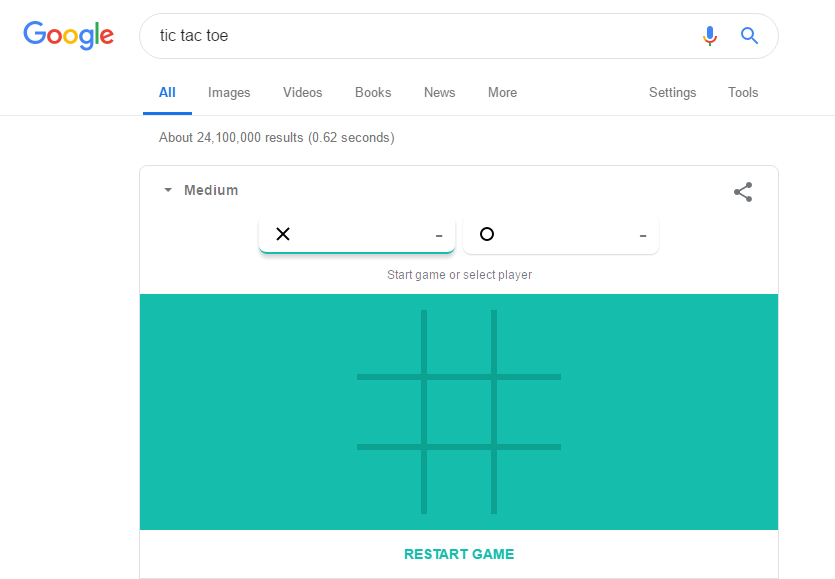 Goodbye productivity! You can now play 'Solitaire' and 'Tic-tac-toe' right  in Google Search