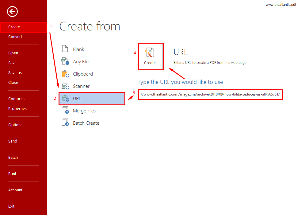 Convert Webpages to PDF on PC