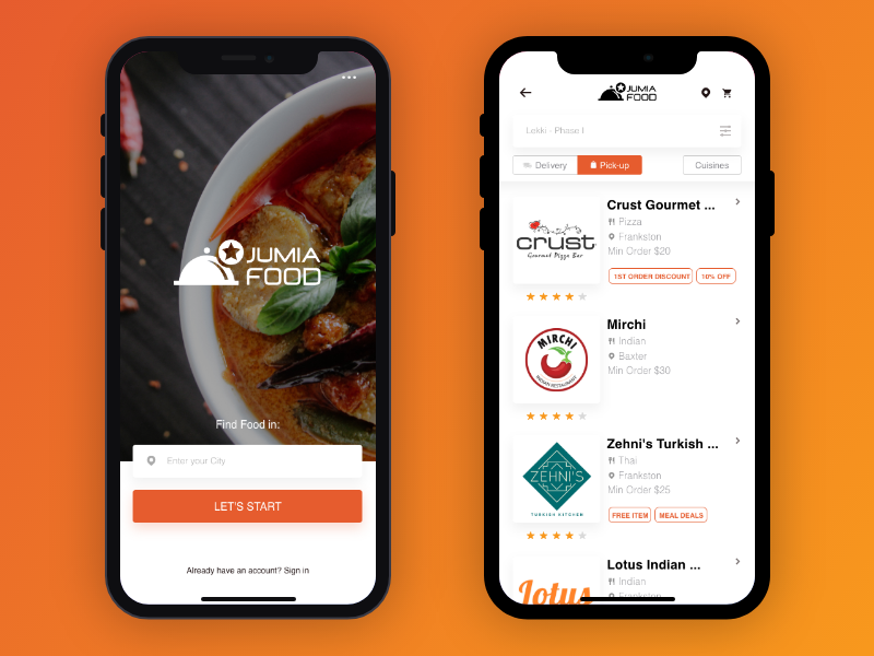 Food delivery Nigeria