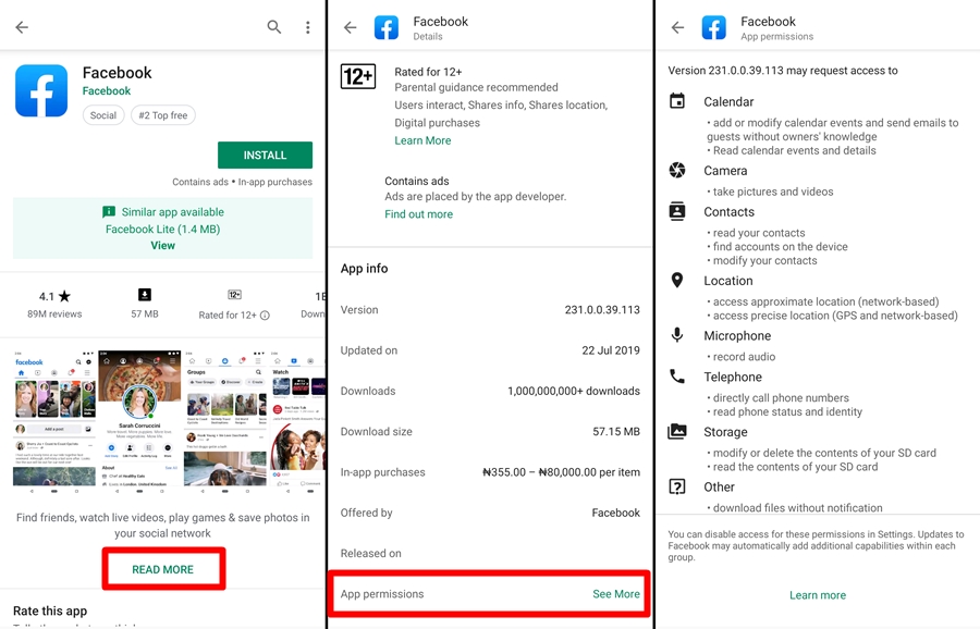 Android Permissions: What do apps have access to on your device? - Dignited