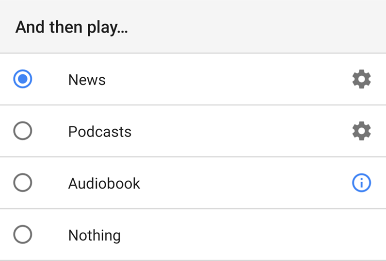 Google Assistant Routine