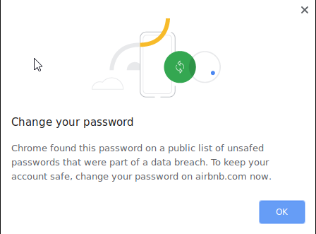 Chrome Password Leak Detection