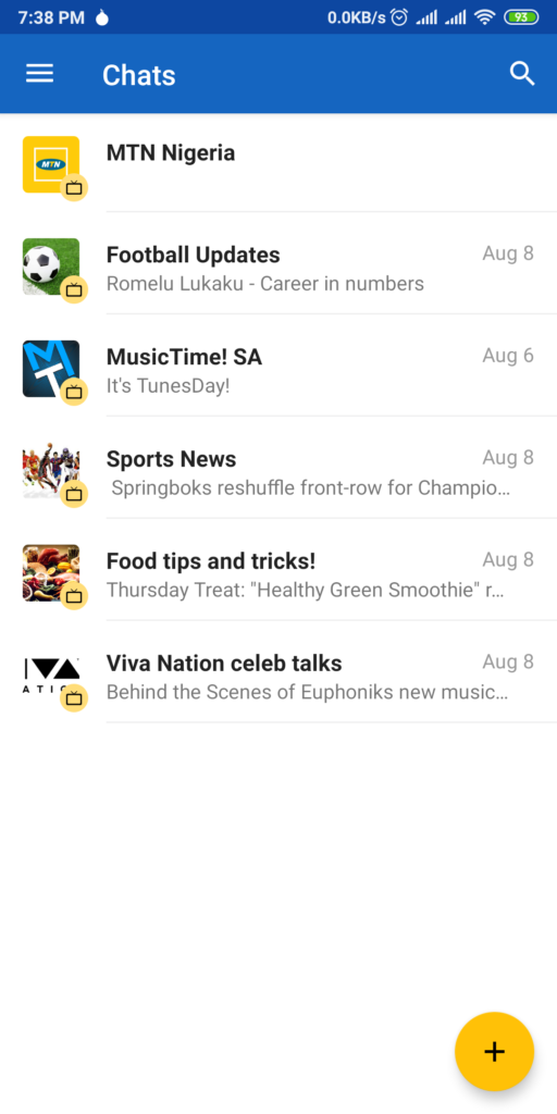 MTN launches a free messaging app called Ayoba - 95