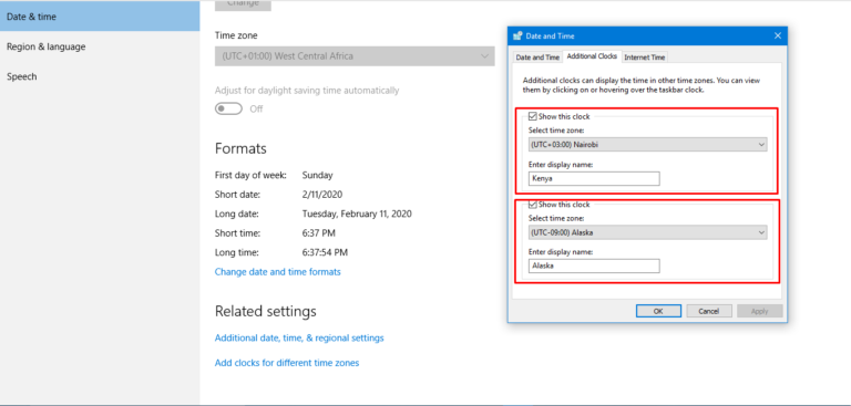 how to set analog clock in windows 10 how to set analog clock in windows 10