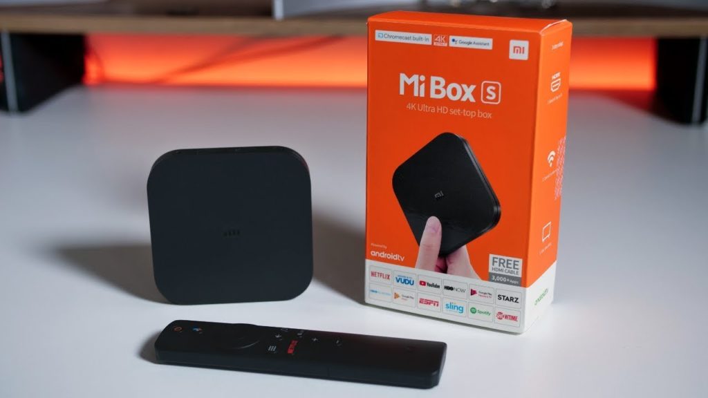 Mi Box S Original - 4K Ultra HD Android TV by Xiaomi