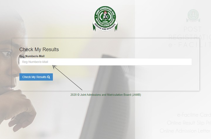 check JAMB result 2020