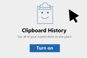 Windows 10 Clipboard History