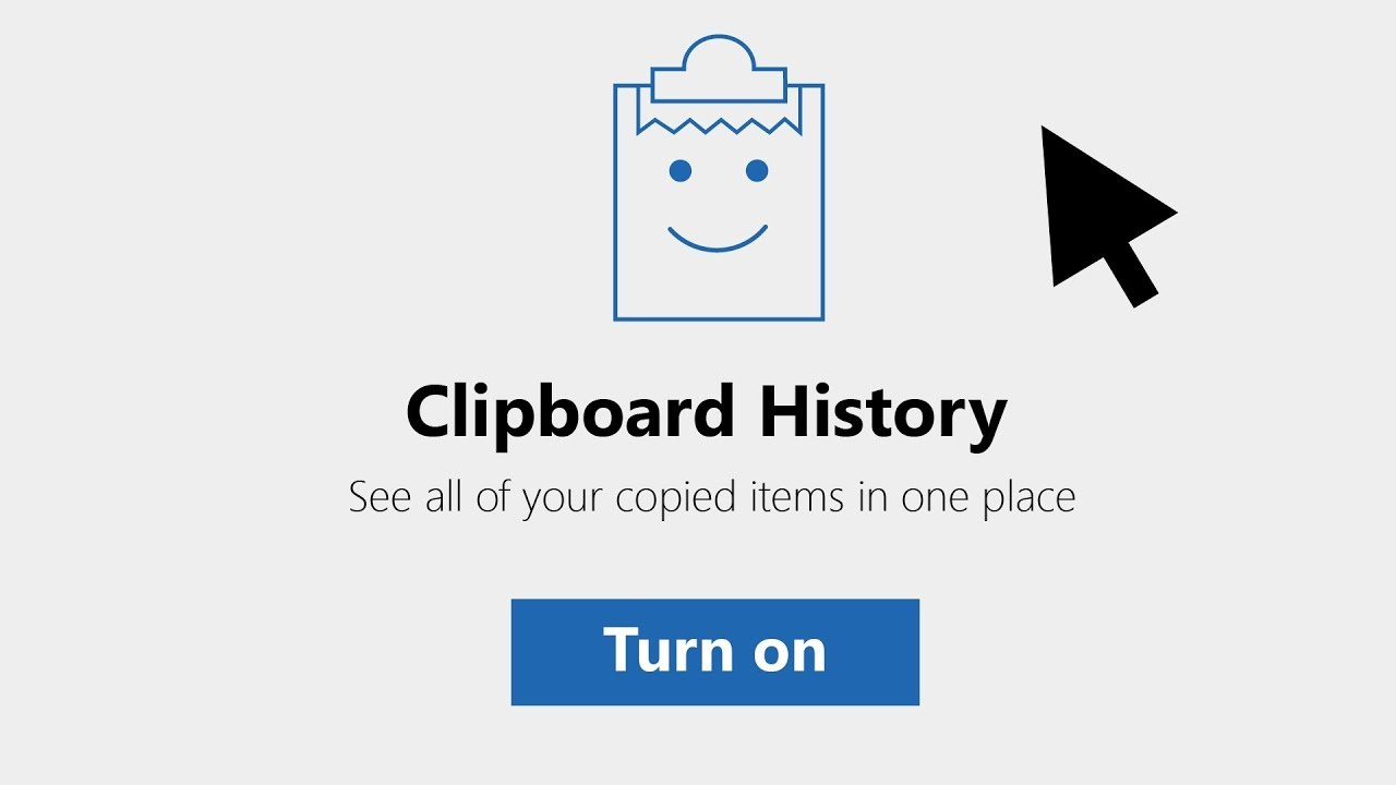 Windows 10 Clipboard History