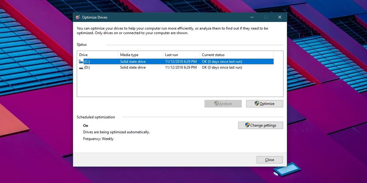 Disk Defragmentation and Drive Optimization