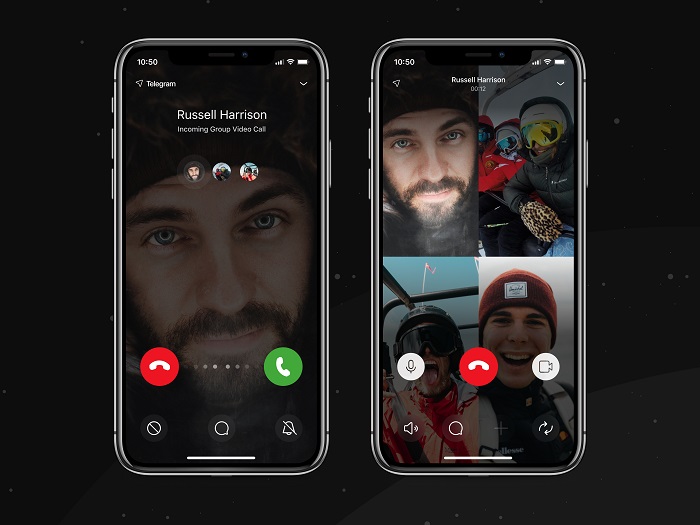 Group Video Call on Telegram