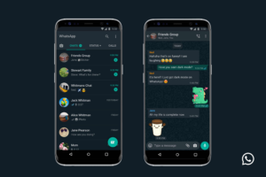 whatsapp dark mode