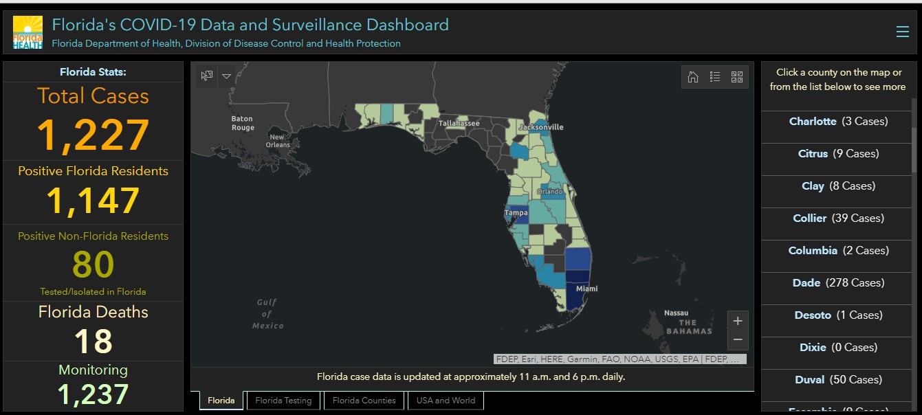 Florida COVID 19