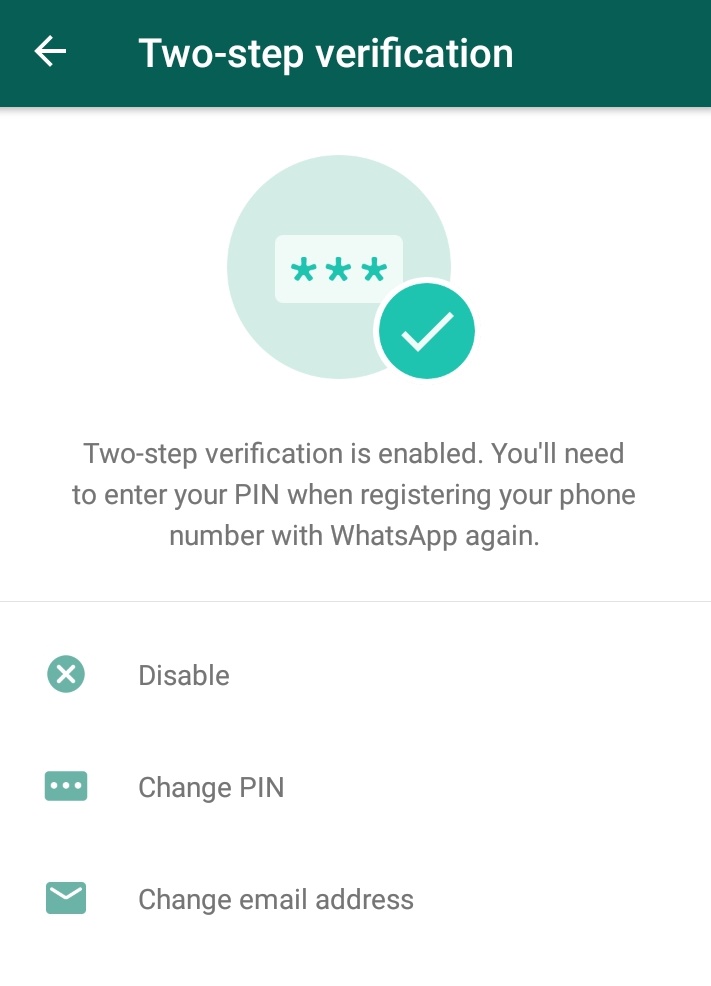 Enable Two-Factor Authentication