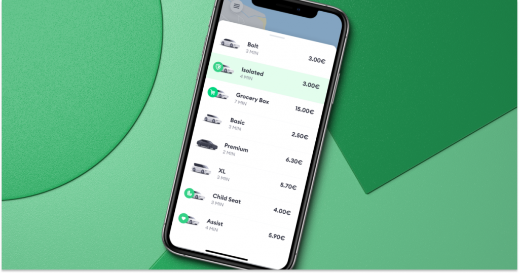 ride-hailing app, bolt 