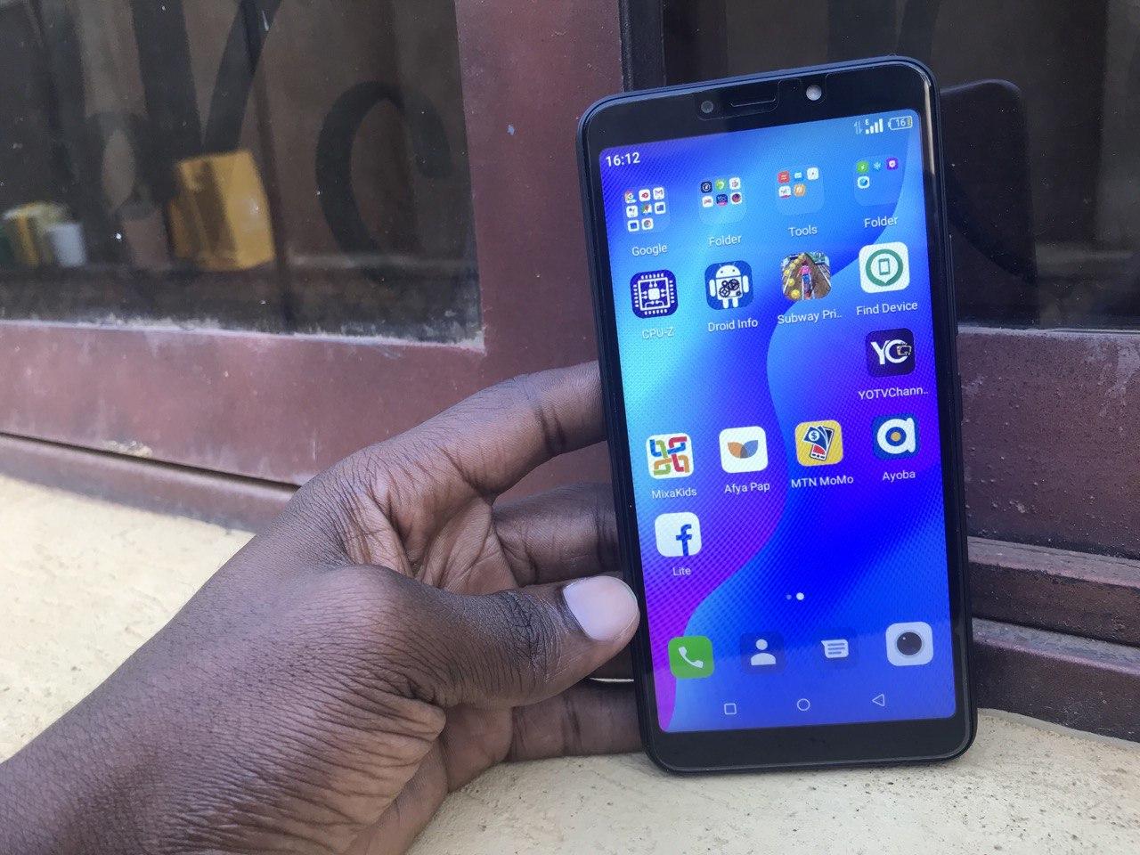 itel A56 face 2