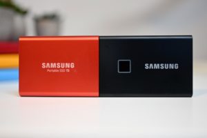 samsung T5 and T7 touch