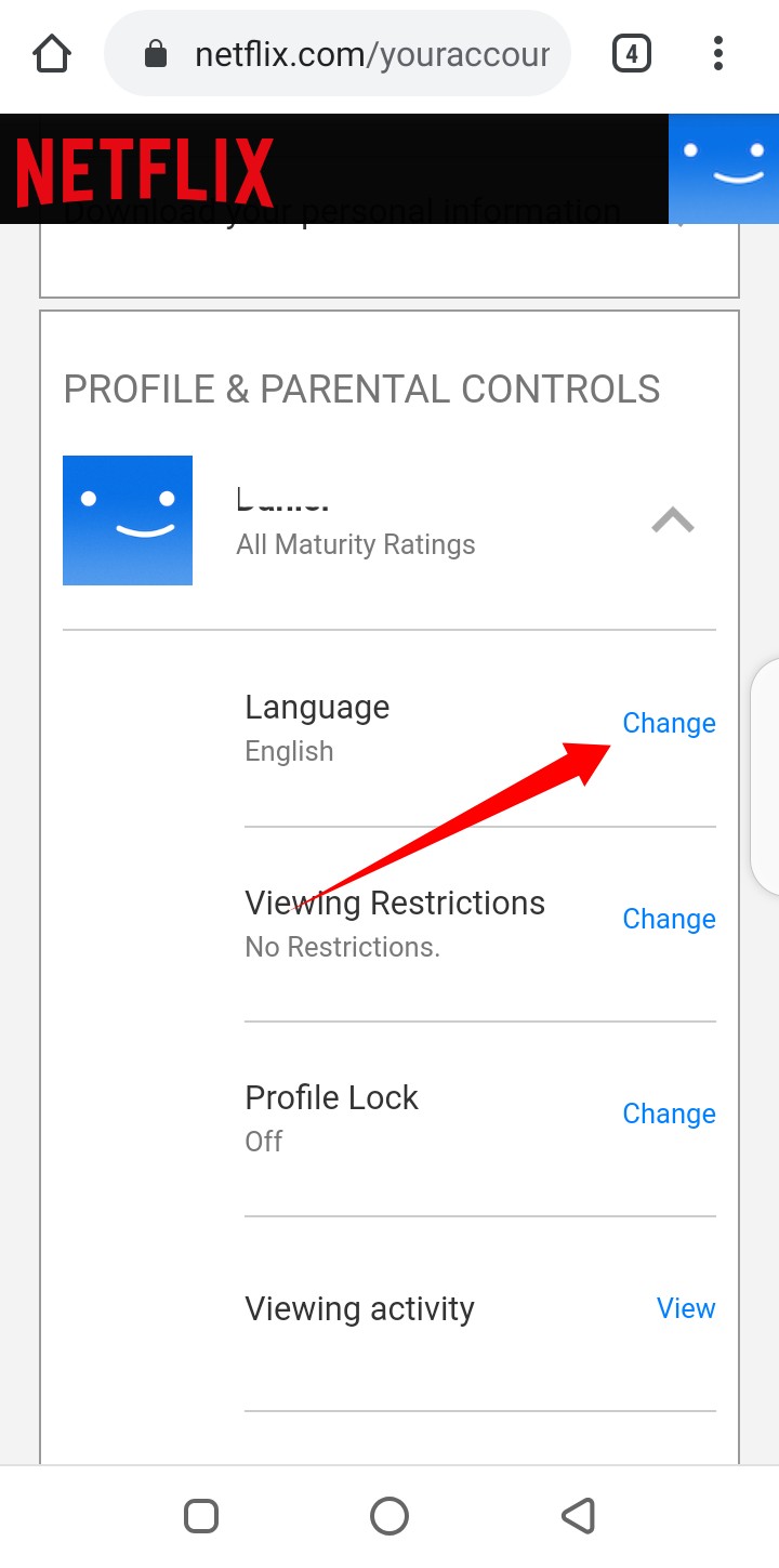 How To Change Netflix Language On Mobile App and PC - 21