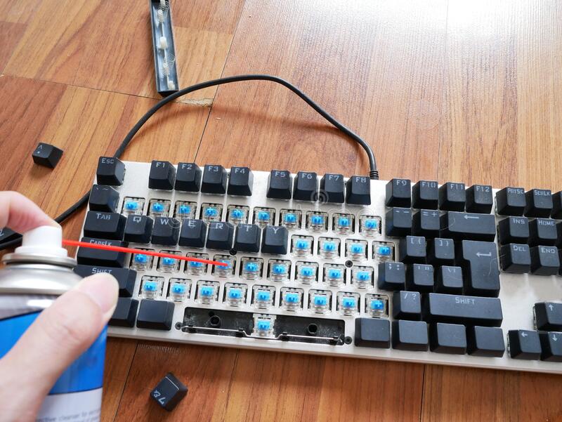 keyboard cleaning tutorial