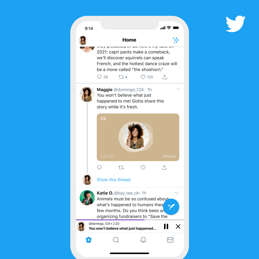 Voice Tweets on iOS