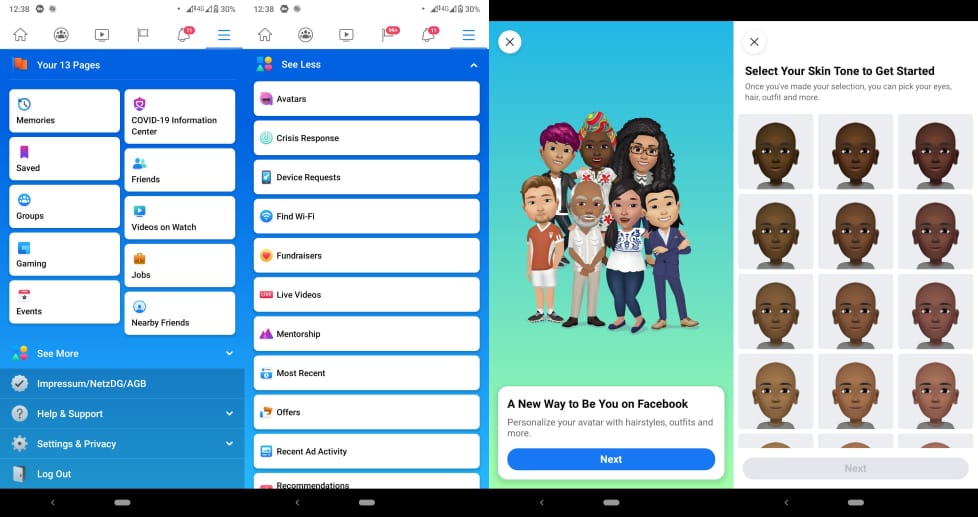 Make Facebook Avatar