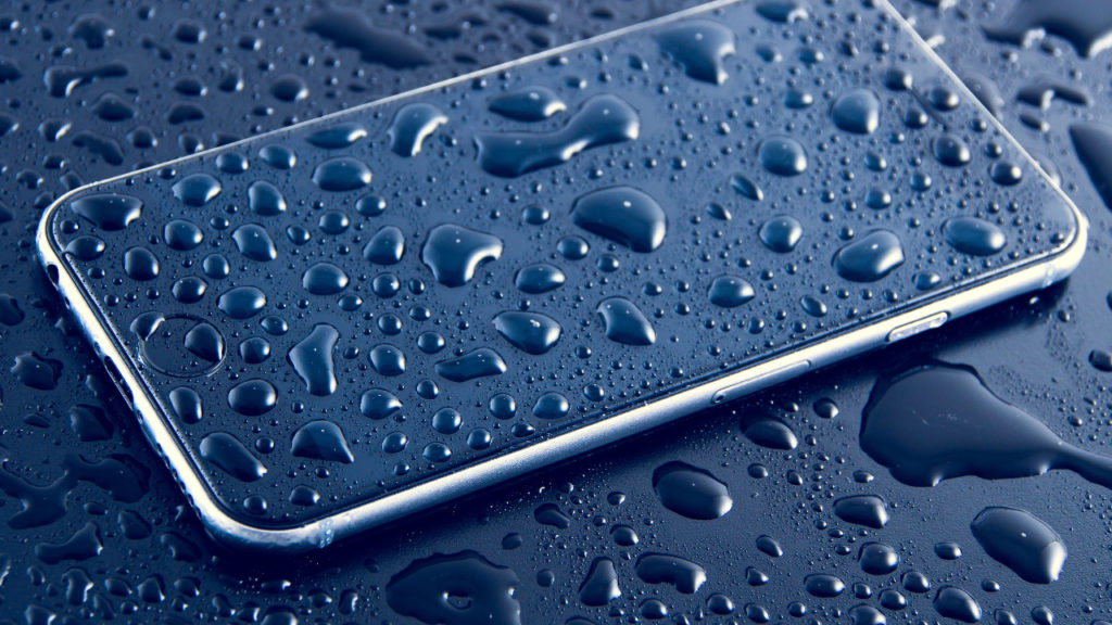 get water out of phone