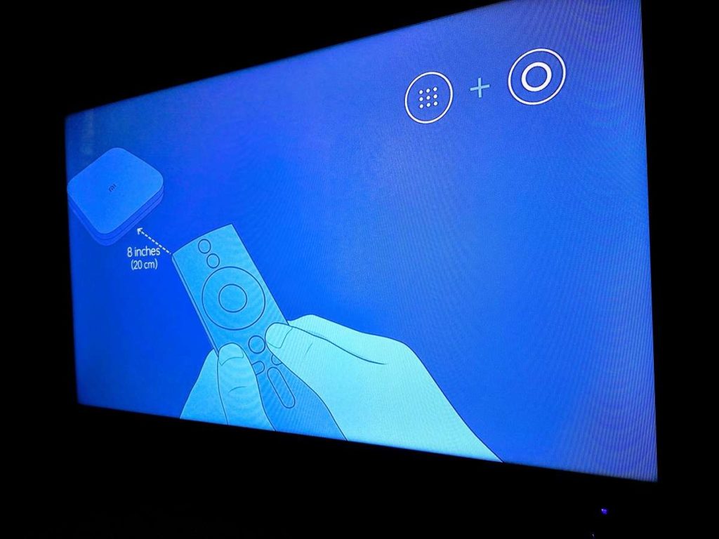 Setting up Mi Box remote