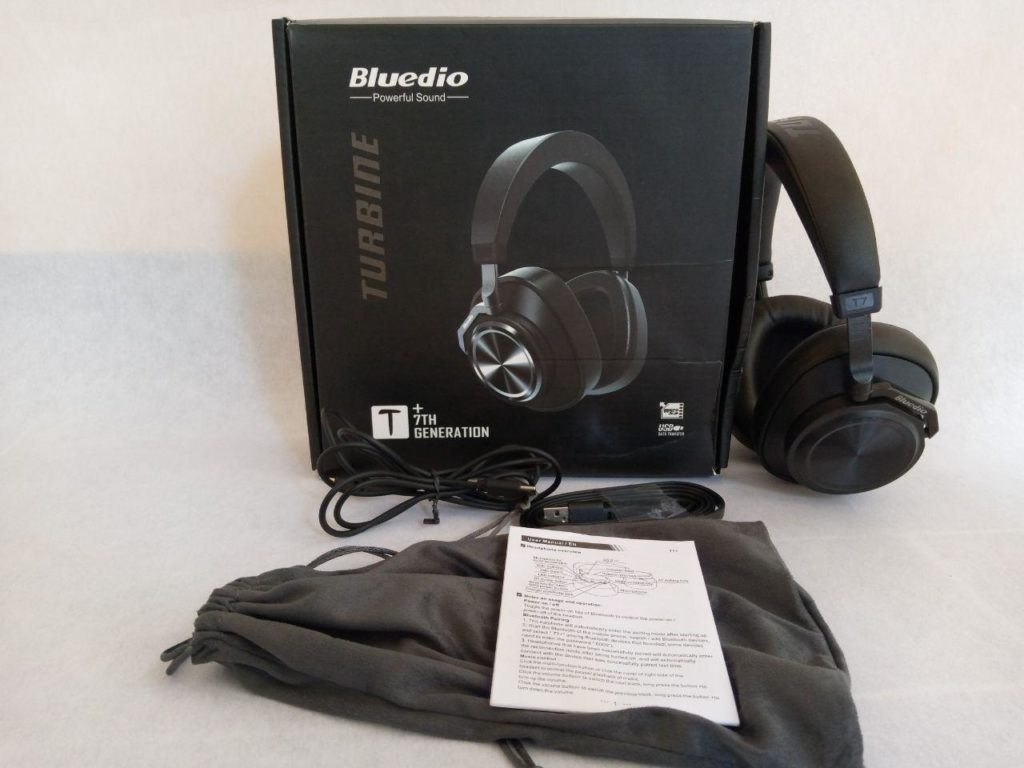 Bluedio T7+ box