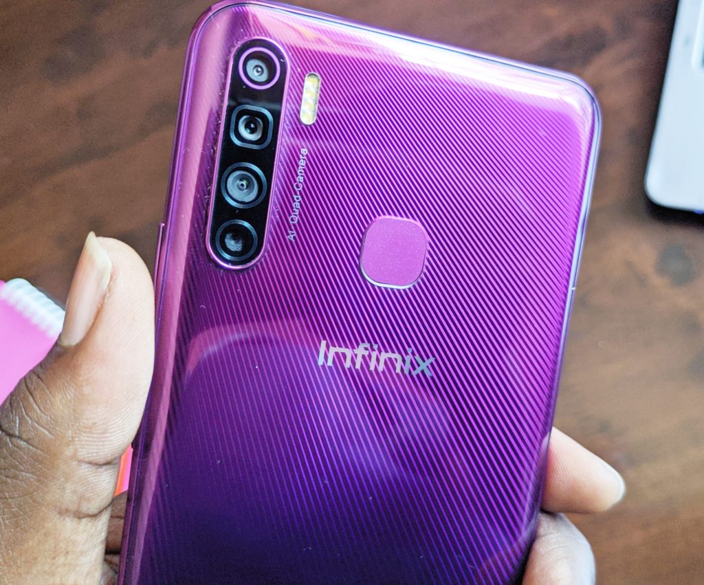 Infinix S5 rear cameras