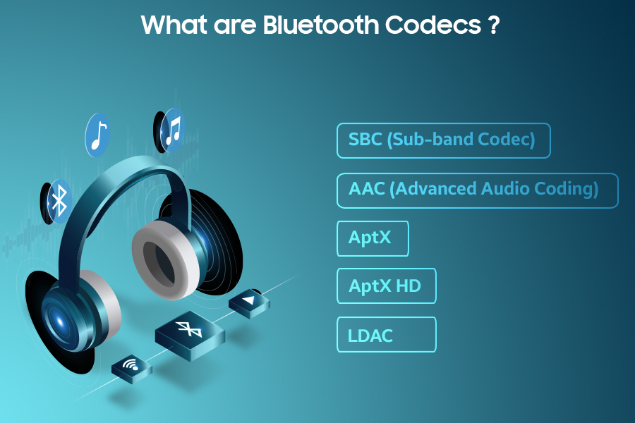 Kwijtschelding Mededogen worst Bluetooth codecs explained: LDAC, LDHC, aptX, AAC, LC3 and SBC - Dignited