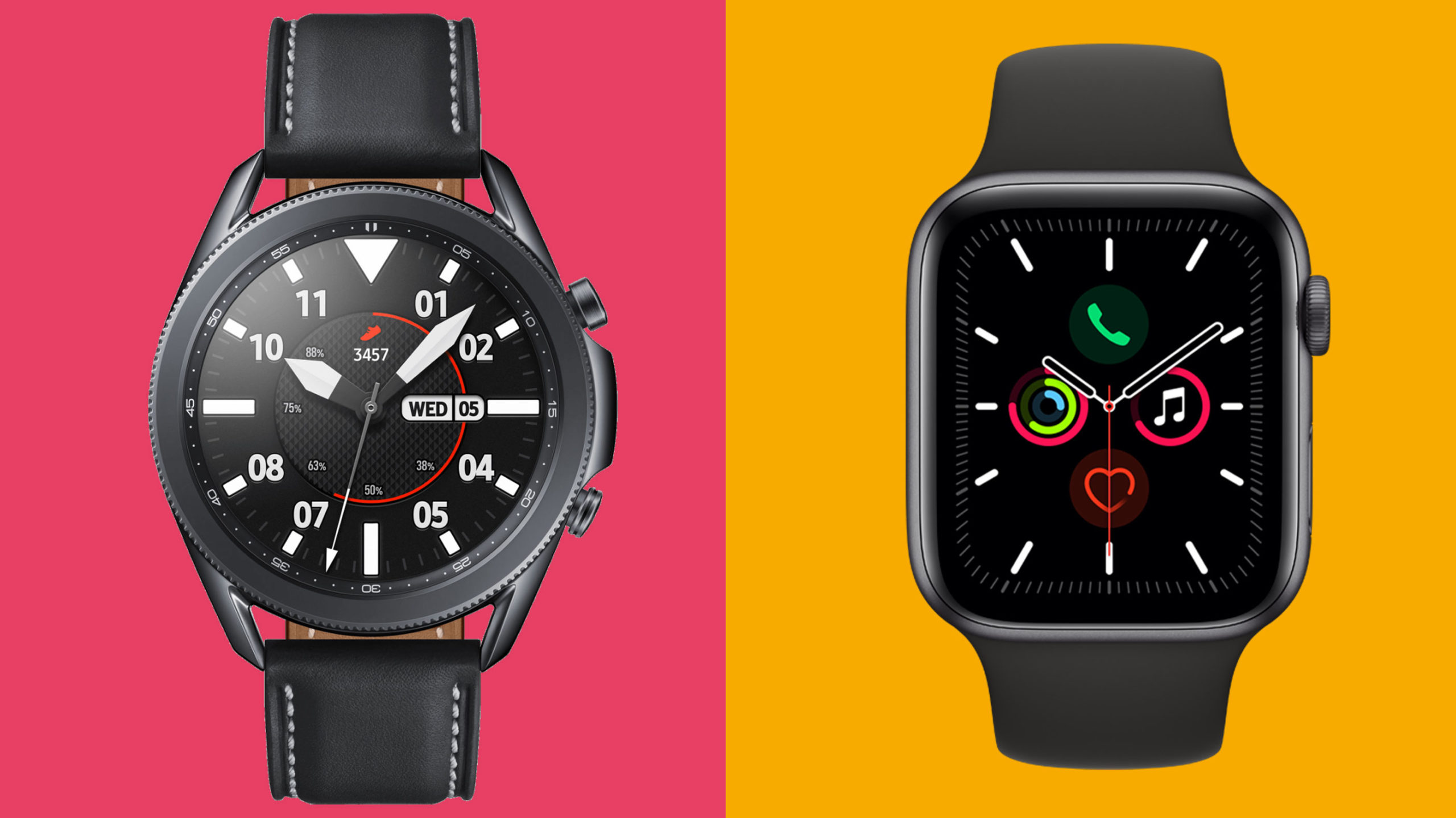 Samsung Galaxy Watch 3 vs Apple Watch 5 