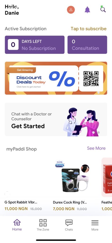 myPaddi app