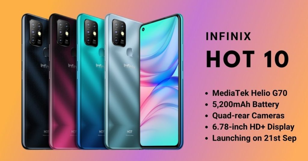 Infinix Hot 10 Specs