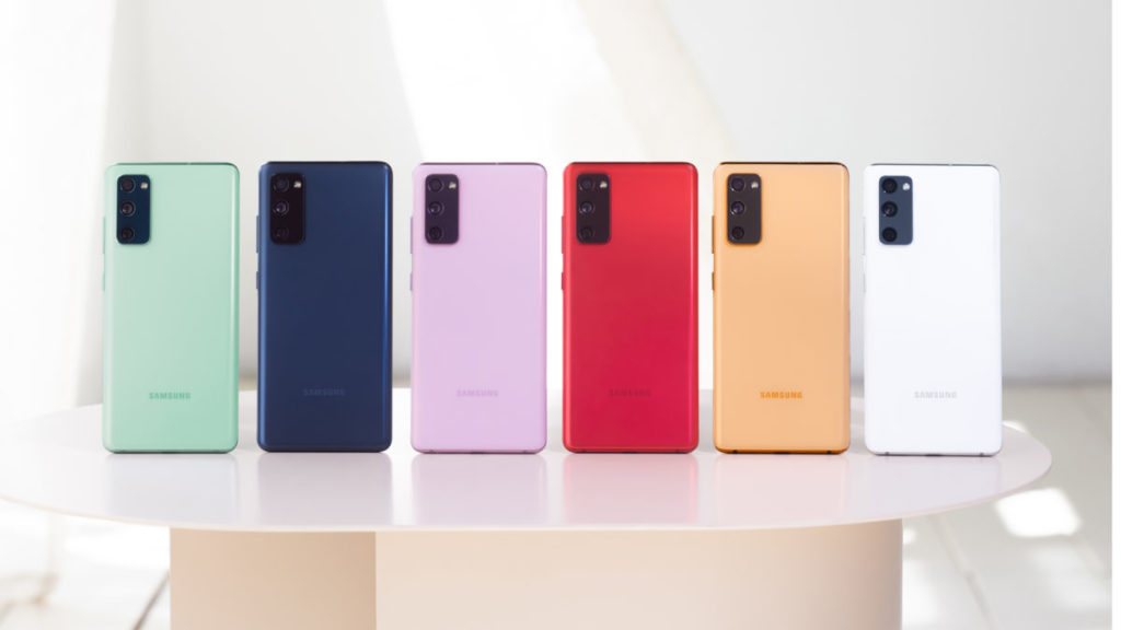 Samsung Galaxy S20 FE Color Gradient 