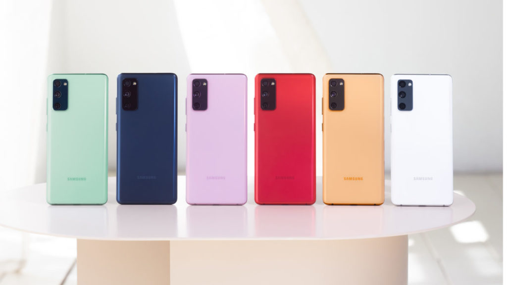 Samsung Galaxy S20 FE Color Gradient