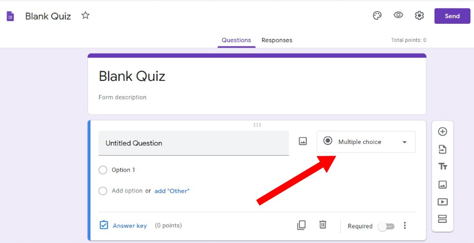 what is a quiz assignment in google classroom