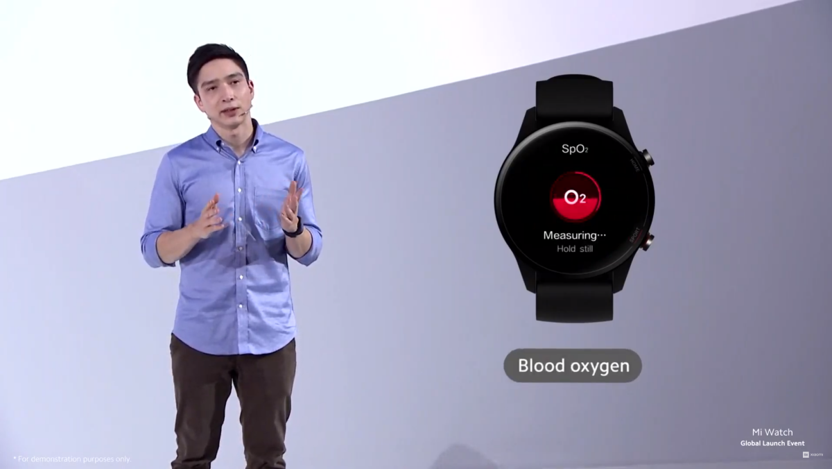 xiaomi watch oximeter