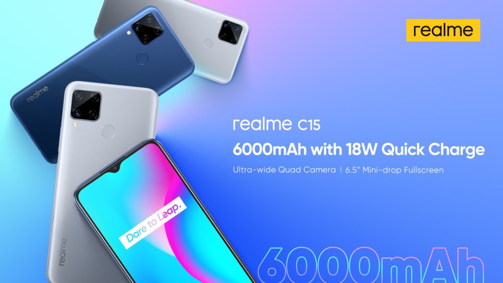 realme c15 feat